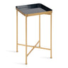 Celia Metal Tray Accent Table