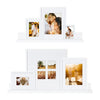 Gallery Wall Shelves with Frames Set