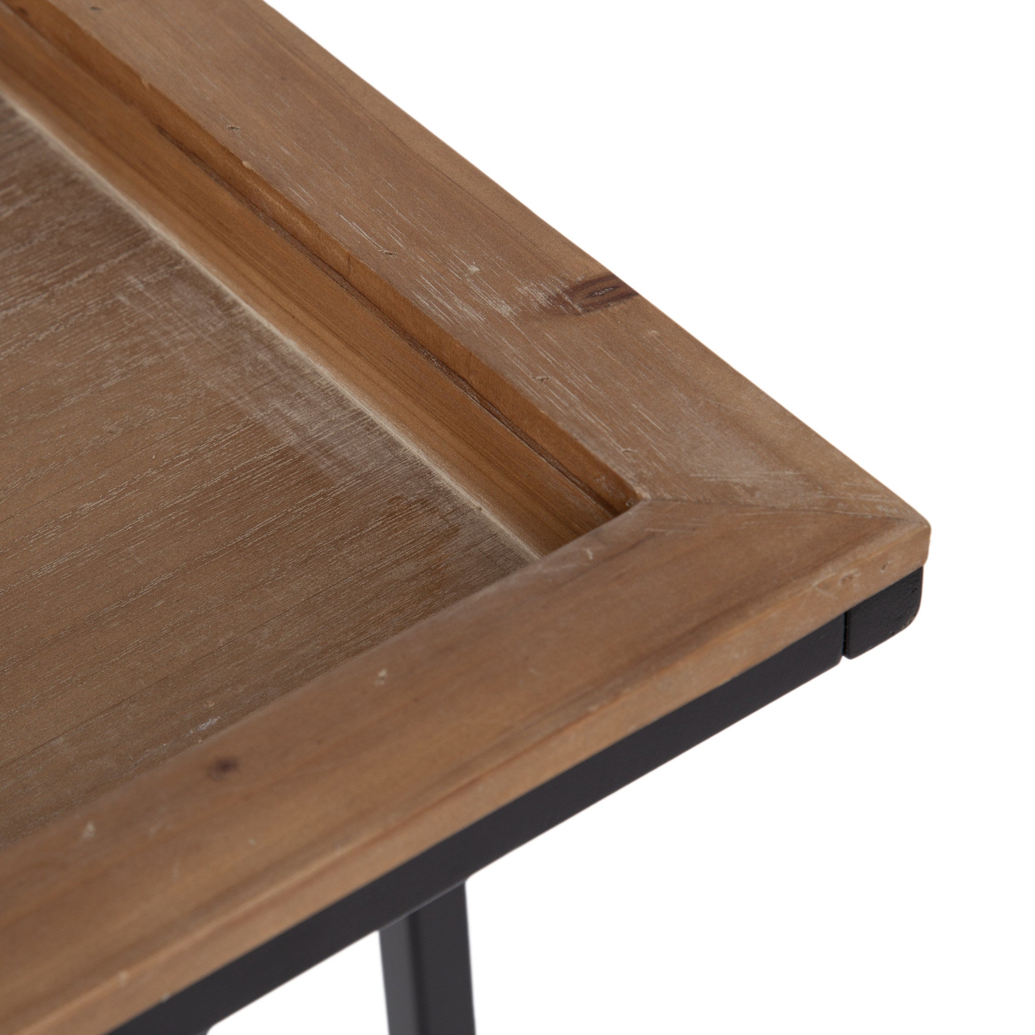 Lockridge Wood and Metal Console Table