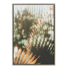 Sylvie Yellow Tipped Fern Framed Canvas by Alicia Abla