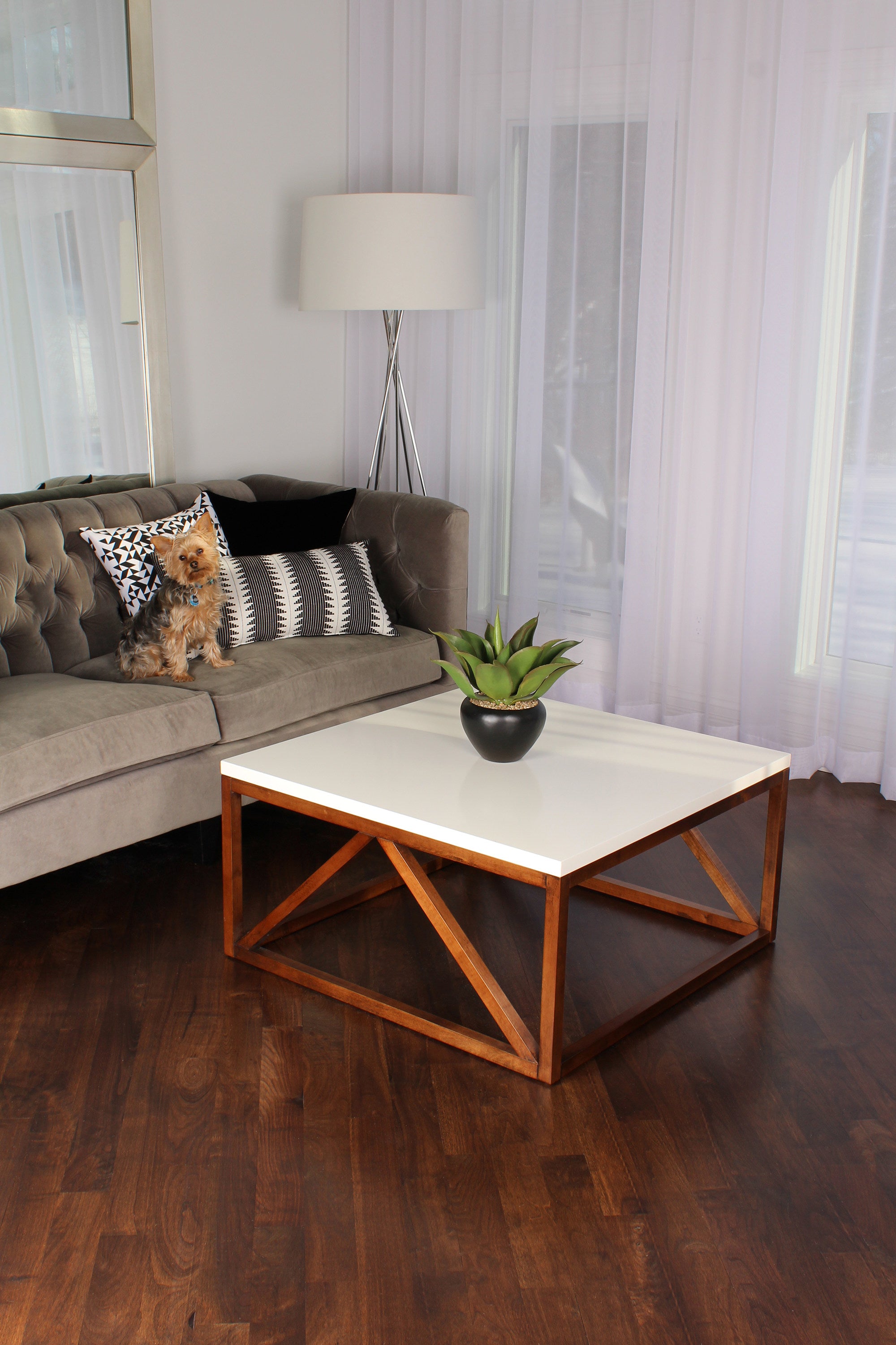 Kaya Wood Coffee Table