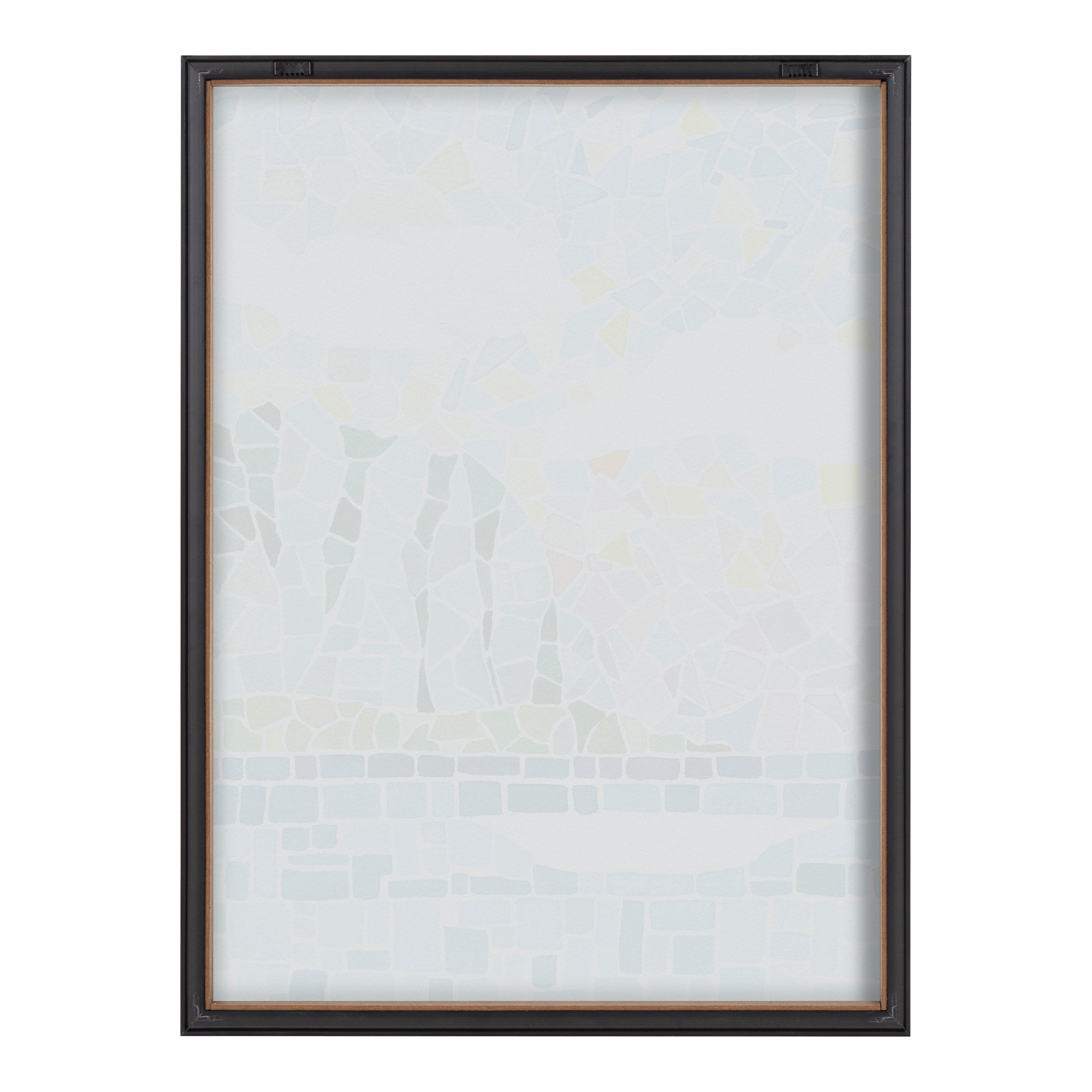 Blake One Fine Morning Framed Printed Glass by Janet Meinke-Lau