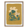 Sylvie Happy Flowers Framed Canvas by Oris Eddu