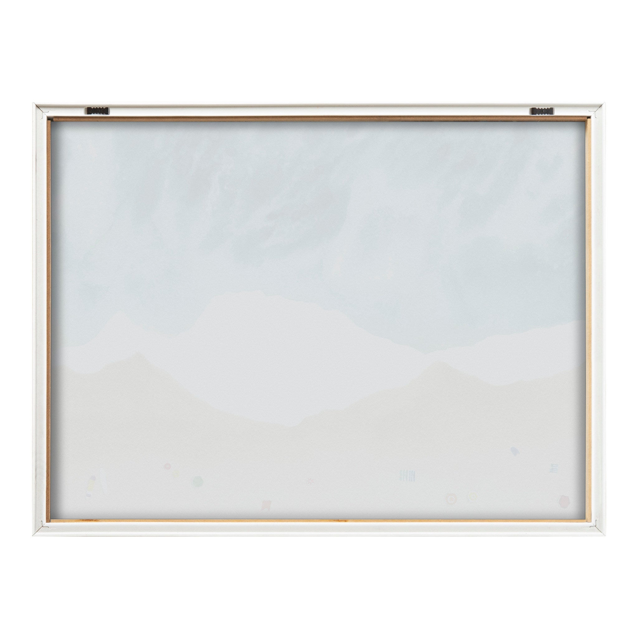 Blake North Shore Framed Printed Glass by Janet Meinke-Lau