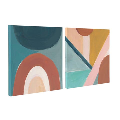 Teotitlan Valley Study Canvas Art Set by Kate Aurelia Holloway