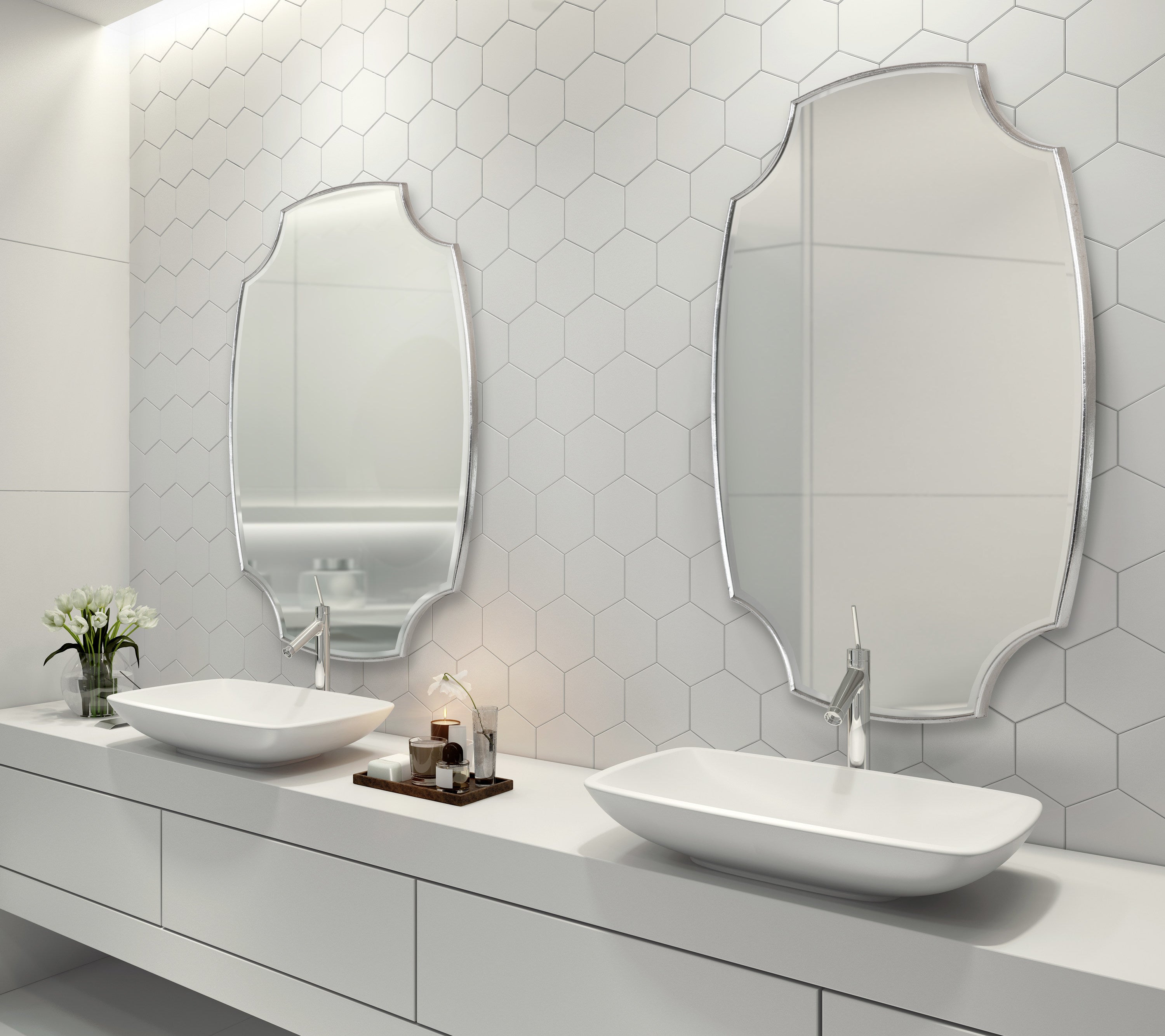 Jovanna Scallop Mirror