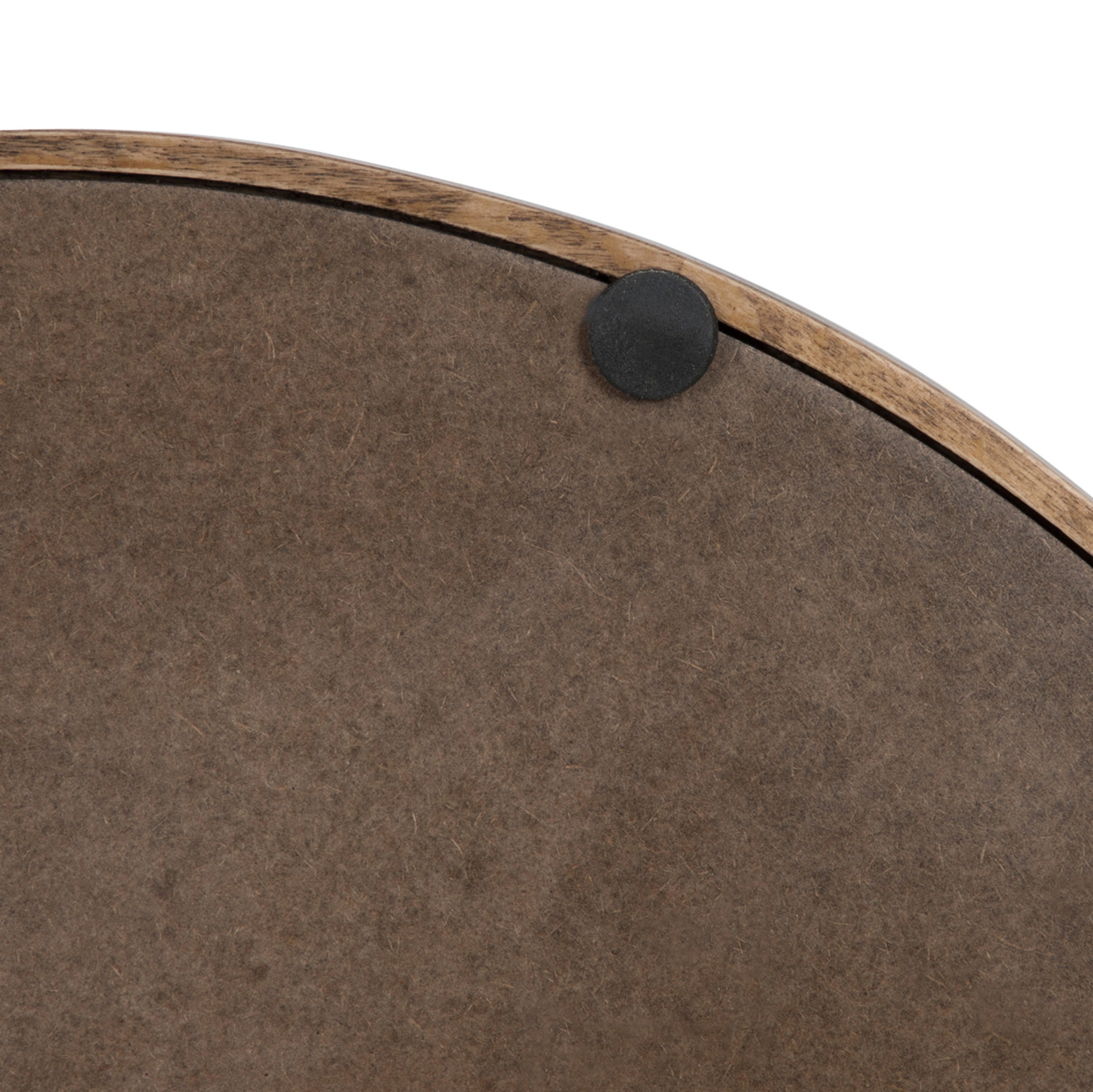 Lipton Round Decorative Tray with Metal Handles
