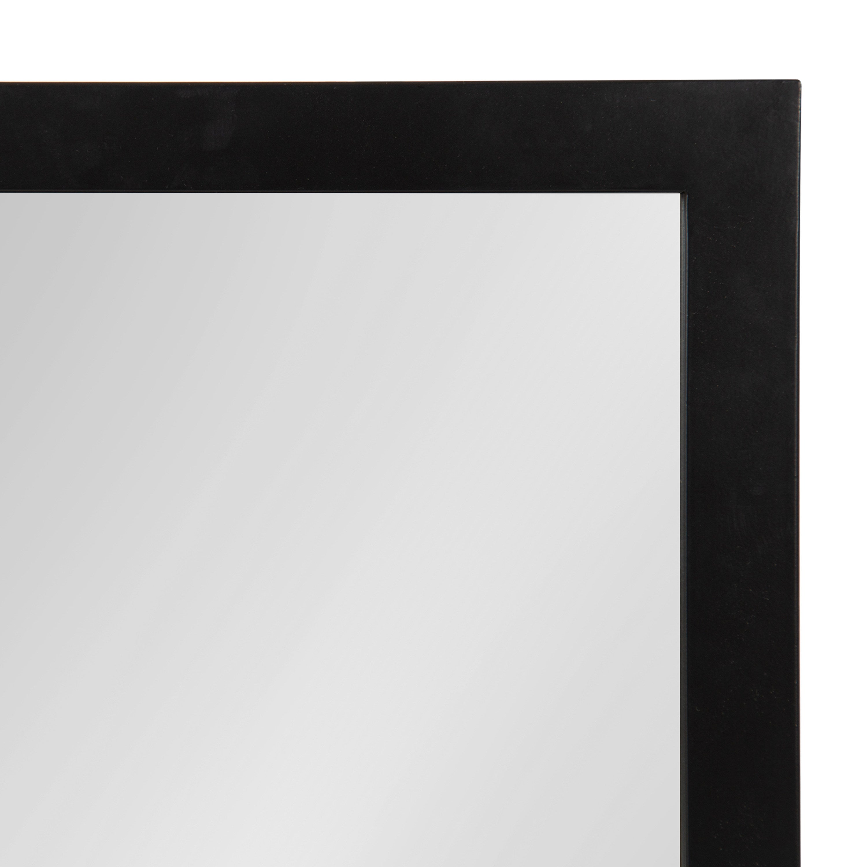 Jackson Metal Frame Mirror with Shelf