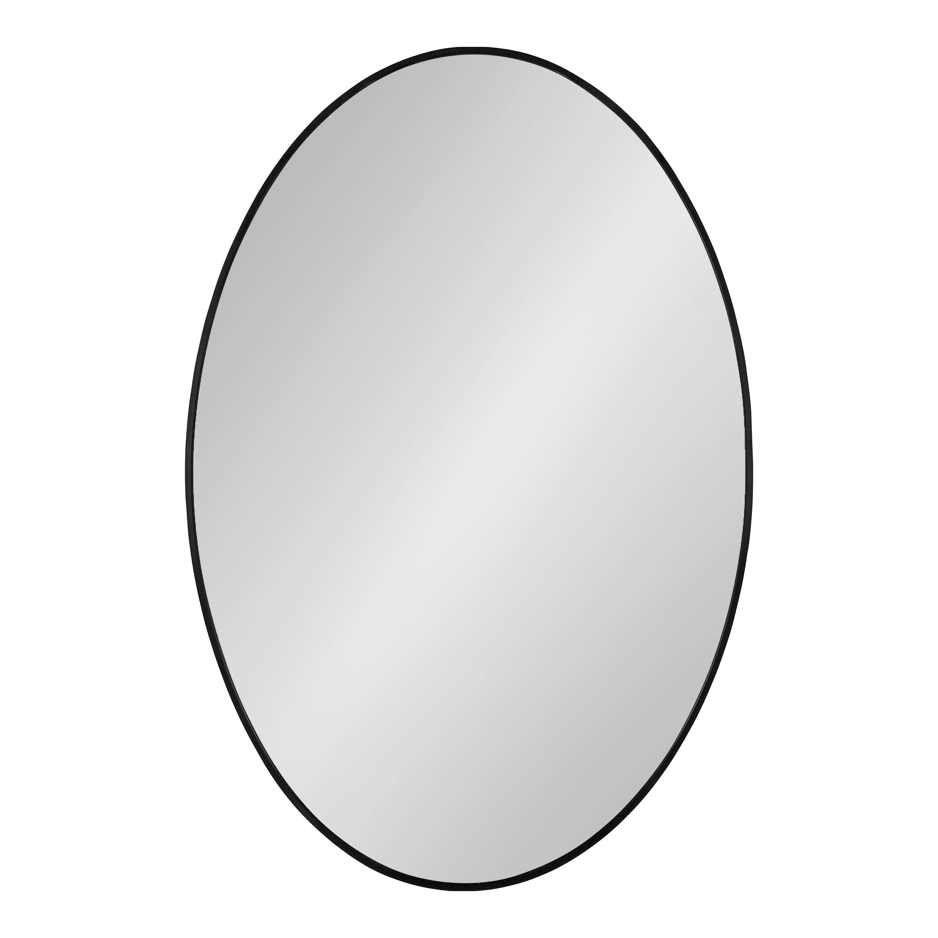 Zayda Metal Oval Mirror