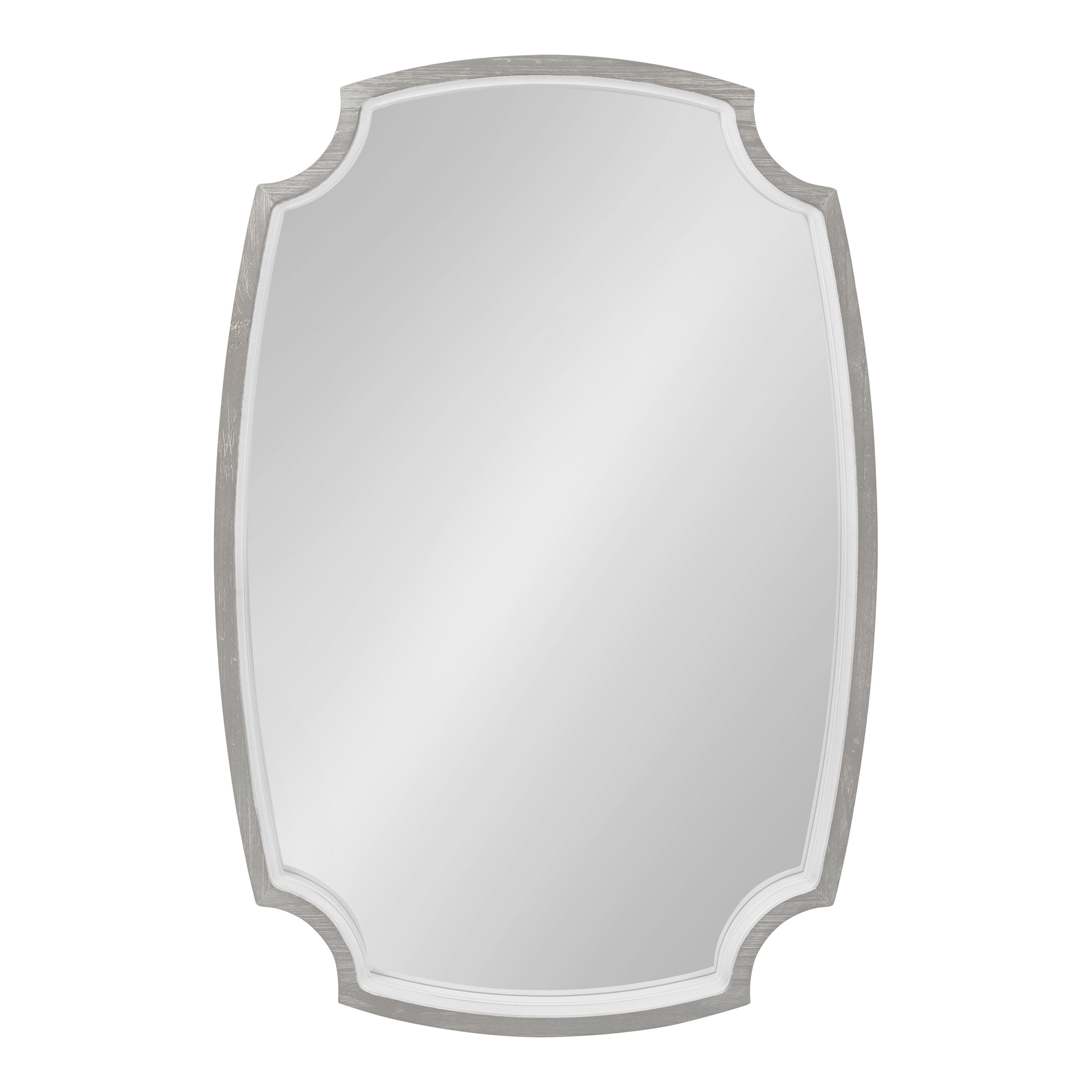Orianne Wood Framed Wall Mirror