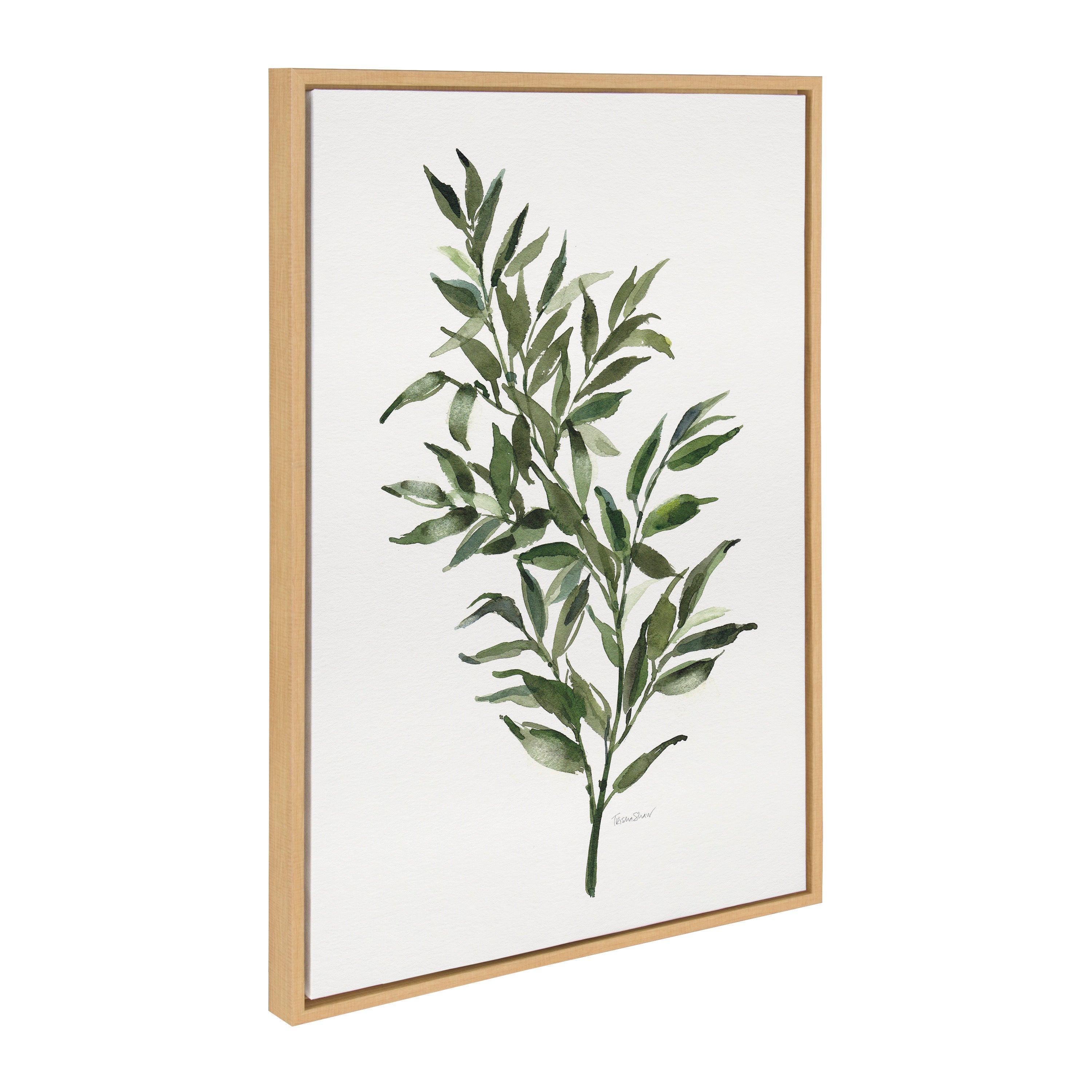 Sylvie Ruscus Framed Canvas by Patricia Shaw