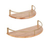 Camryn Semi Circle Shelf Set