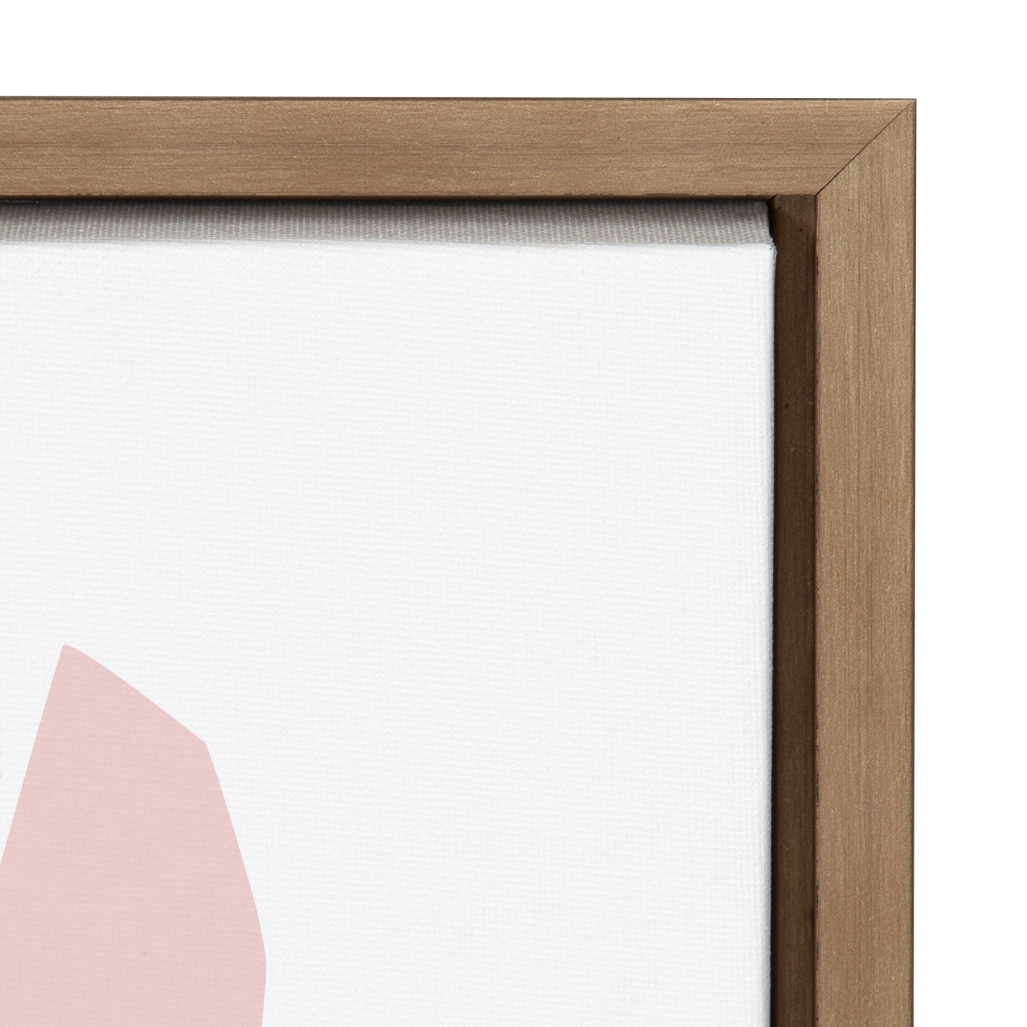 Sylvie Scandi Paper Flowers Framed Canvas by Myriam Van Neste