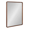 McLean Wood Radius Rectangle Wall Mirror