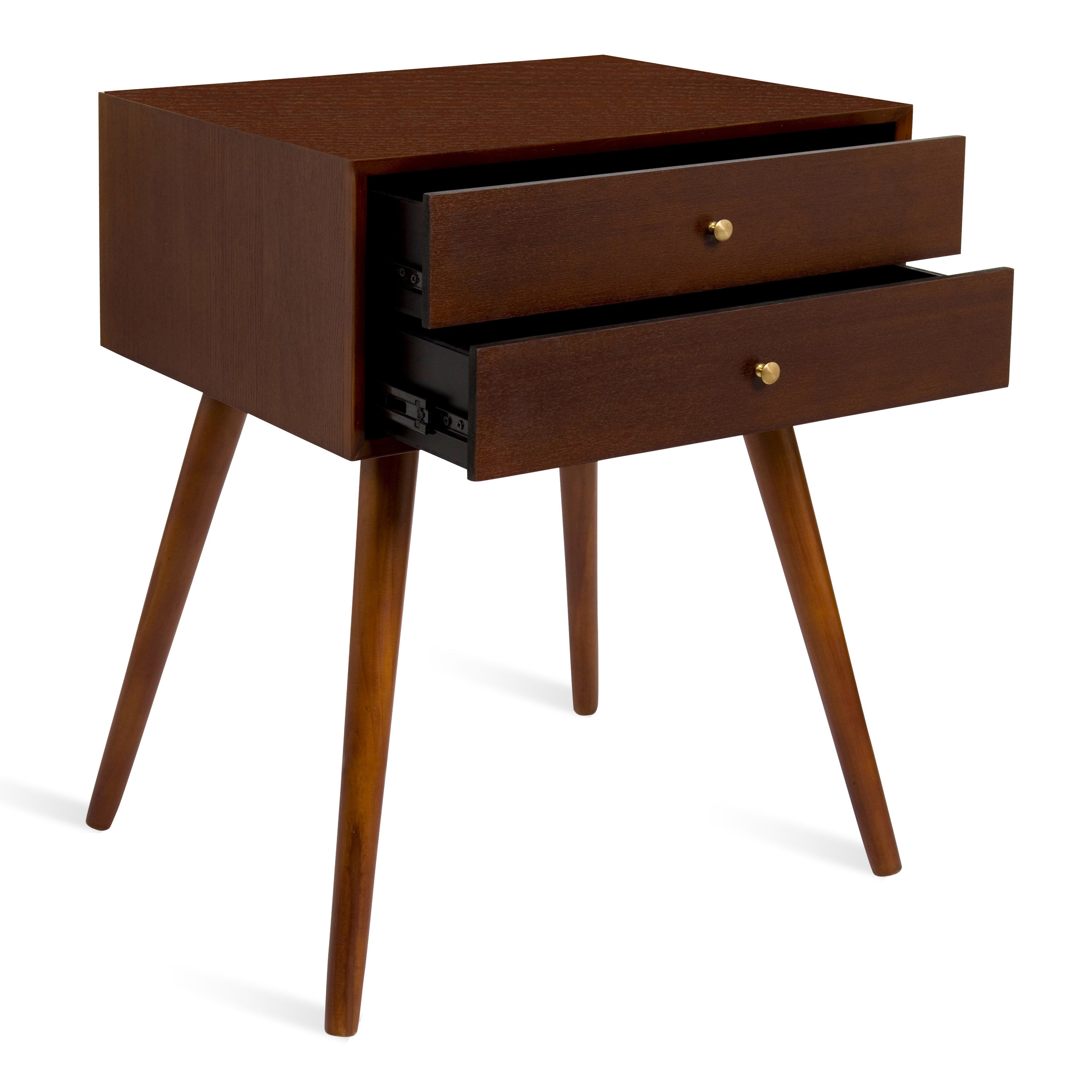 Finco Side Table with 2 Drawers