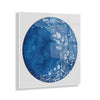 Waxing Flower Moon Floating Acrylic Art by Ingrid Sanchez of CreativeIngrid