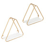 Tilde Triangle Accent Shelf Set