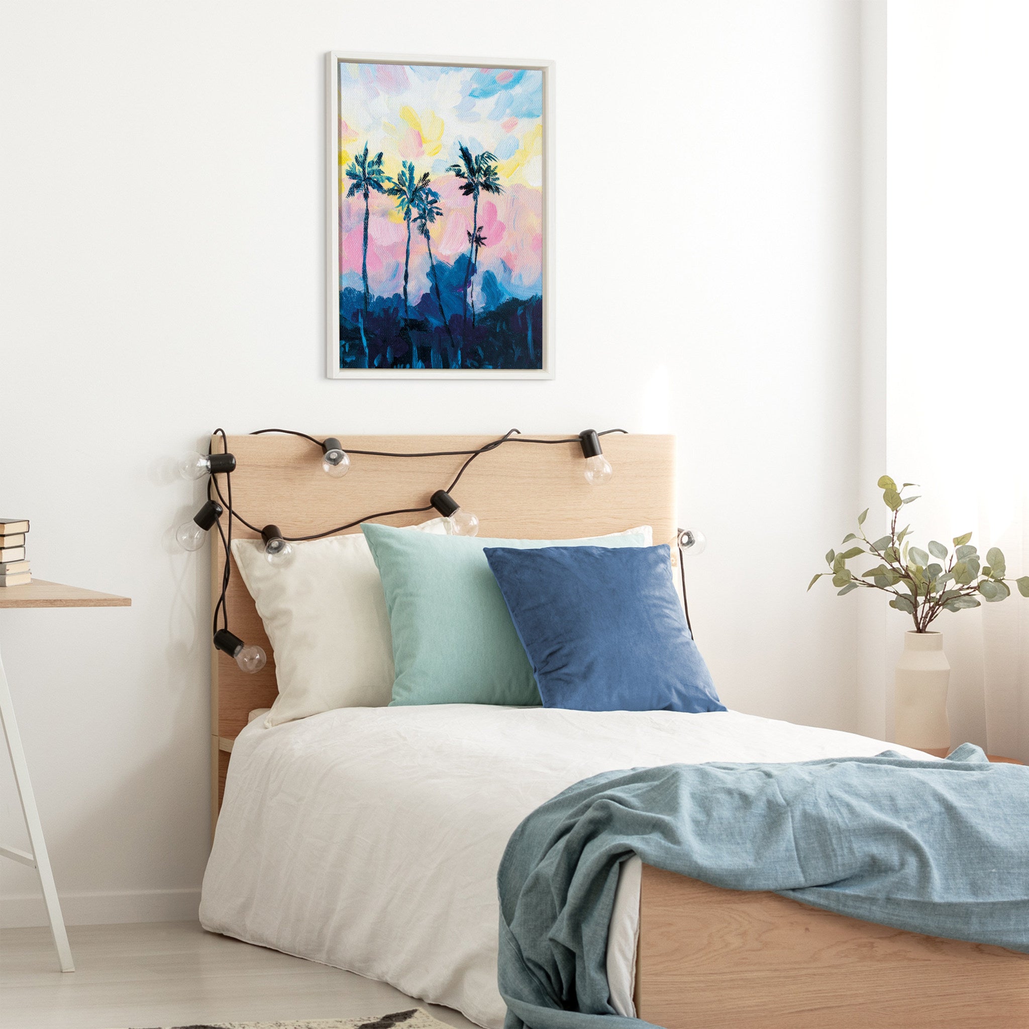 Sylvie Apache Junction Sunset Framed Canvas by Rachel Christopoulos