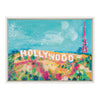 Sylvie Hollywood Sign Study Framed Canvas by Rachel Christopoulos